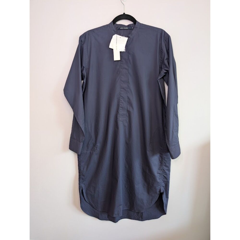 NWT Sofie D'Hoore Dome Dress Tunic Shirt in Indigo size 36/Small